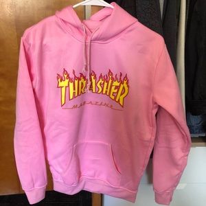 Thrasher jacket pink